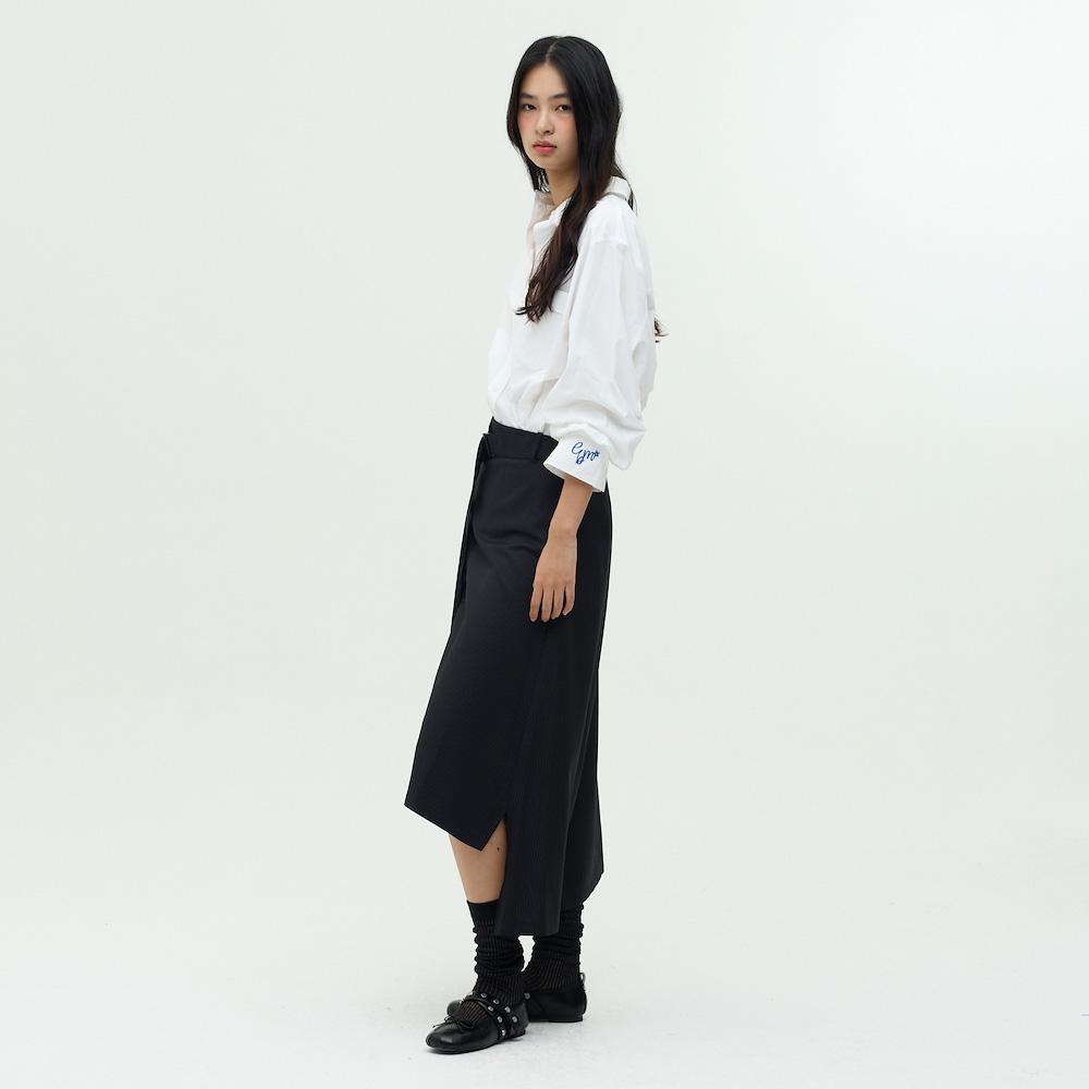 Ibiem Belted Flare Skirt Emp8Wsk070