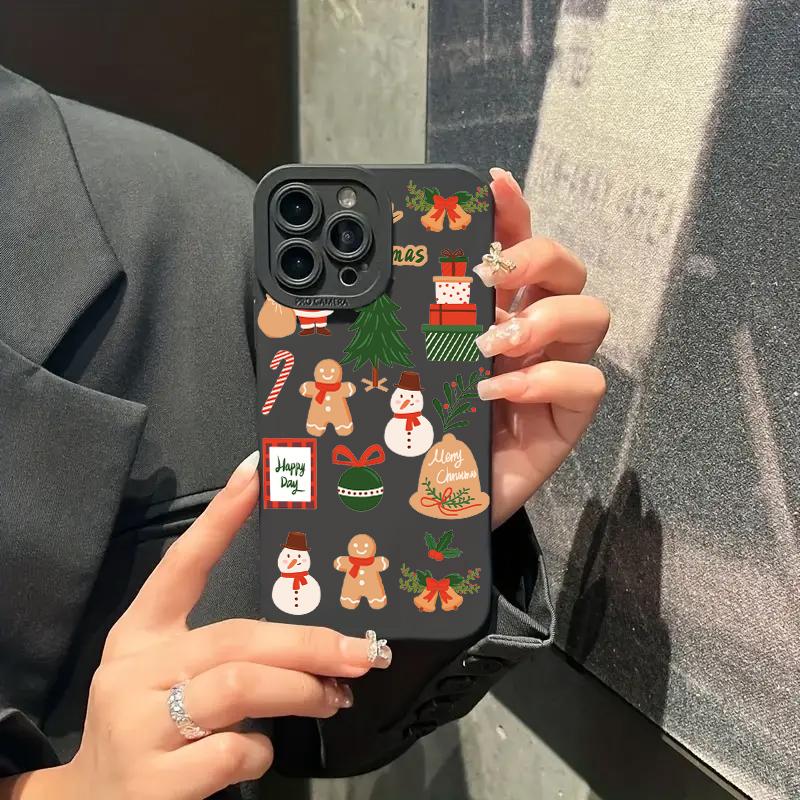 Case For Xiaomi Mi 14 13 12T 13T 11T Pro 11 Lite 5G NE Poco F6 F5 X5 M6 Pro Luxury Cartoon Christmas Shockproof Soft Phone Cover