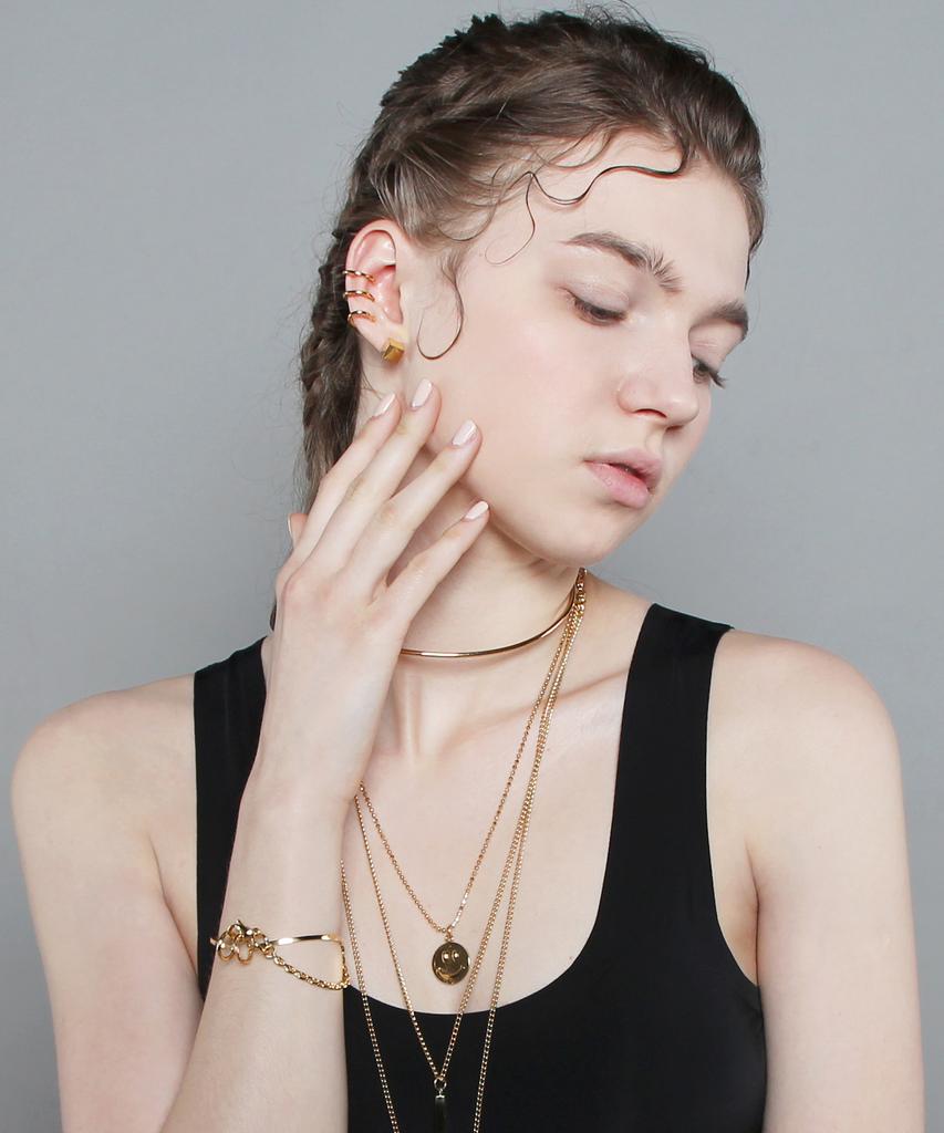 De La Lune Cube Earrings [Dl17Sser12Mtf]