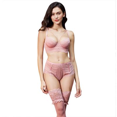 Floral Lace Underwear Unlined Beauty Back Bra Sets
