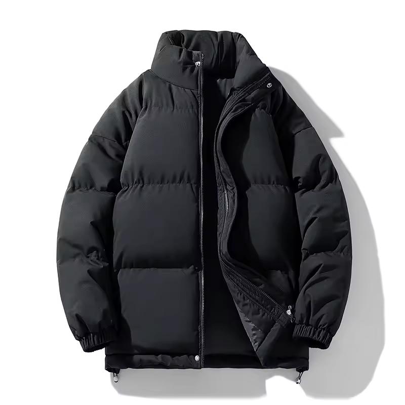

Casual Cotton Parka Jackets Men Winter Warm Loose Coat Padded Coat Harajuku Windproof Warm Jackets XXL