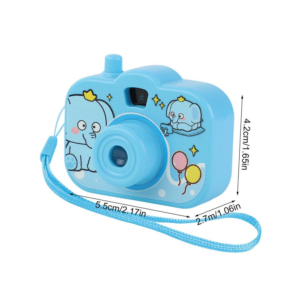 Kids Projector Camera Animal Image Small Projector Educational Learning Projector Toys Portable Projector for Learning синий
