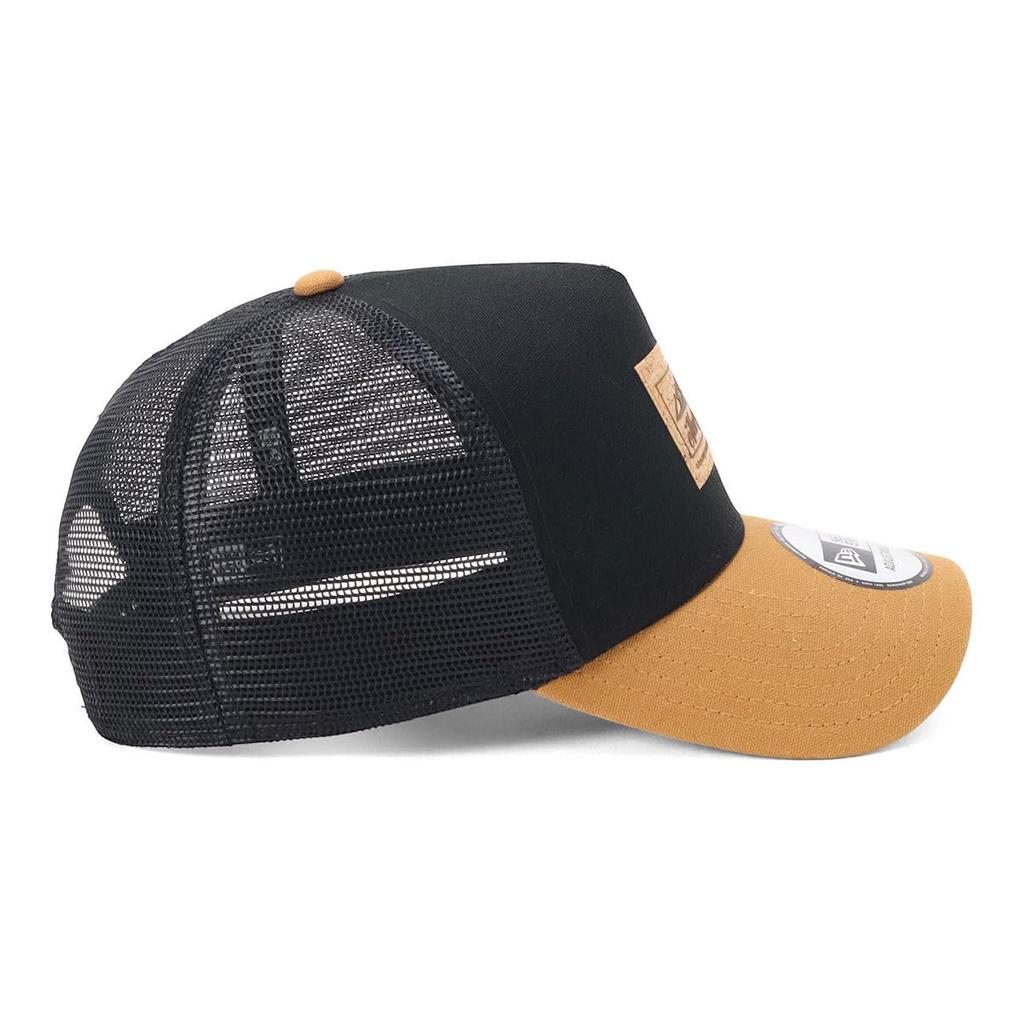 NEW ERA Cap 9FORTY Trucker Duck Canvas Outdoor Unisex 15125117 NER37O6199 black Light Bronze A-Frame