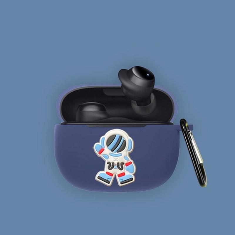 Cartoon Soft Silicone Earphone Case For Xiaomi Redmi Buds 3 Lite Protection Cover Redmi Buds3 Lite Case Personality Shark