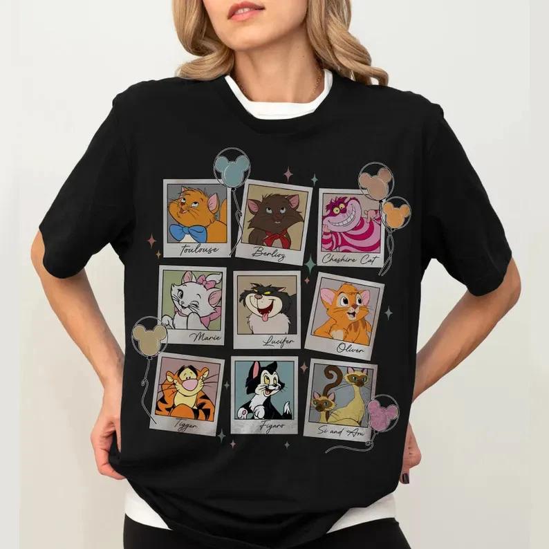 The Aristocats Checkered T Shirt Unisex 9 S