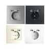 EU Standard Double USB Wall Power Socket,Electrical Socket Wall Plug with Type-c Usb Fast Charing Port 16A PC Panel Outlet 220V