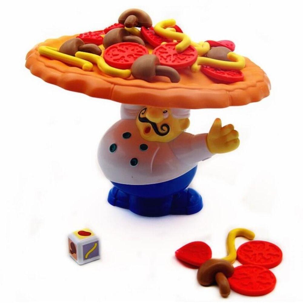 

Simulation Balancing Table Game Stacking Desktop Game Toy Funny Pizza Balance Toys Childrens Toys 1set