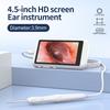 4.5-inch Screen Ear-picking Instrument 3.9/3.2mm Digital Otoscopy Endoscope HD LCD Screen Ear Scope Clean Ear Wax Cameras