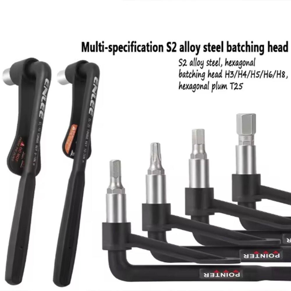 Non Slip Nylon Handle High-precision Torque Wrench Bicycle Repair Tool  Workshop Tool