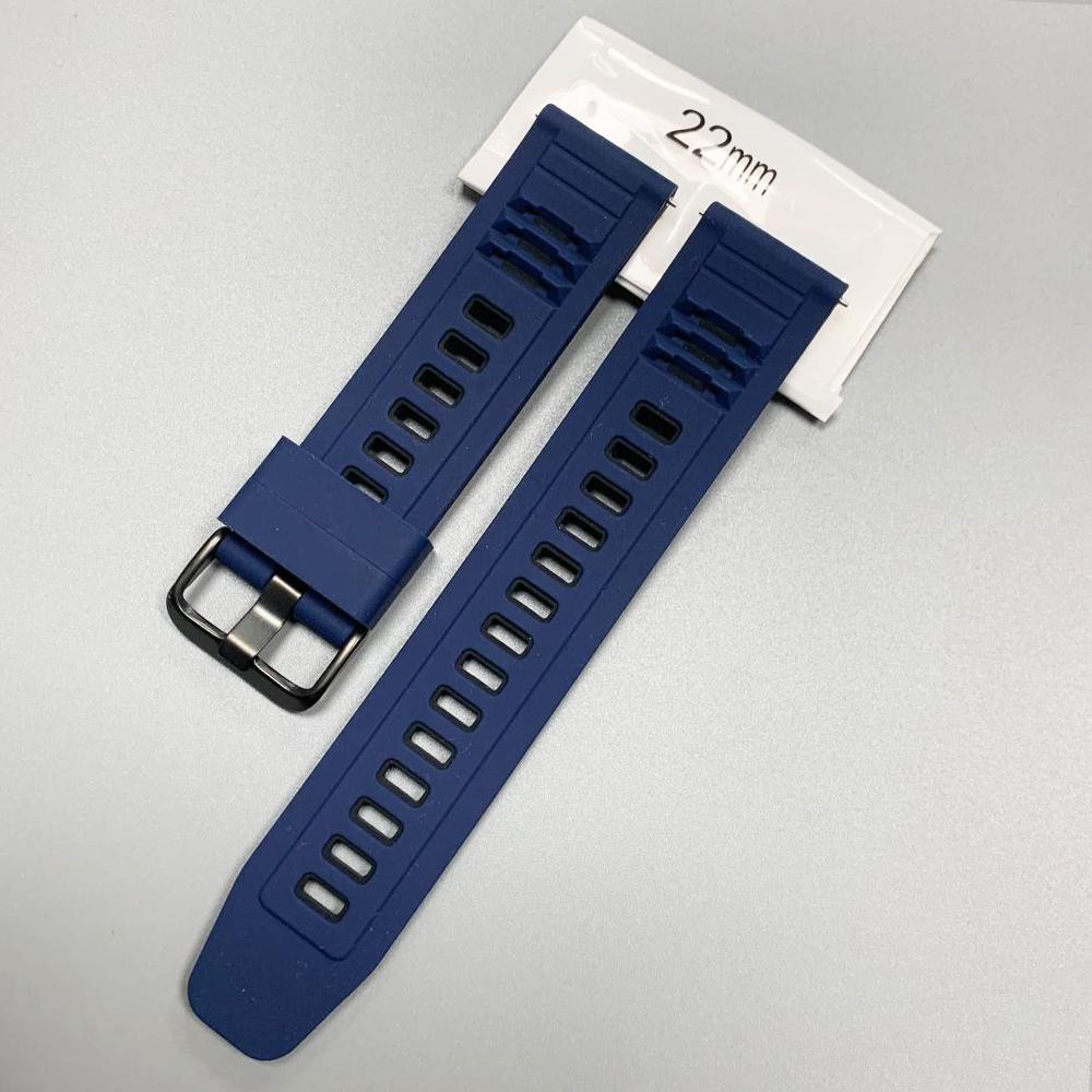 22mm Silicone Strap For Huawei Watch 5 4/GT6 Pro GT 6 5 4 3 46mm Replace Band For Amazfit Bip 6 5/BALANCE 2 GTR4 Sports Bracelet