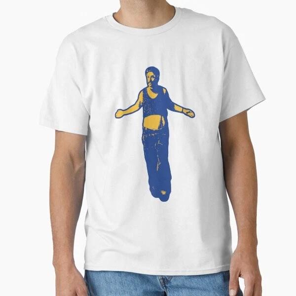Corky St Clair Blue And Yellow Classic Tshir Made In Usaaus Tshirt S2xl S