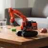 Simulation Excavator Model Toy Rotatable Forklift Car Model  Collection