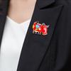 Unisex krásné brože kravského skotu Party Pin Oblečení Dekorace Šperky Dárek