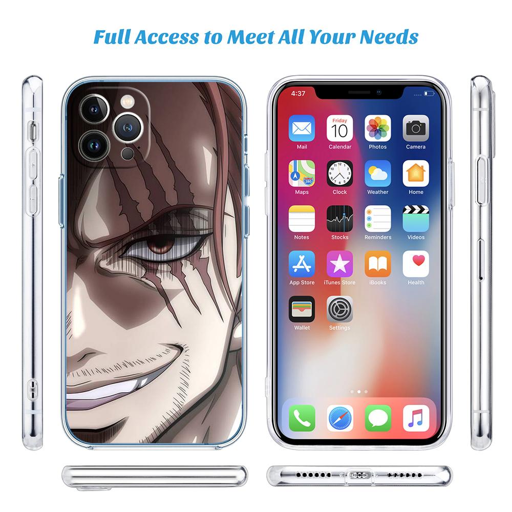 FM44 One Piece Shanks Soft Shell Phone Case for Motorola Moto Edge 20 30 40 50 S30 Fusion Ultra Pro Neo Lite + G200 G23