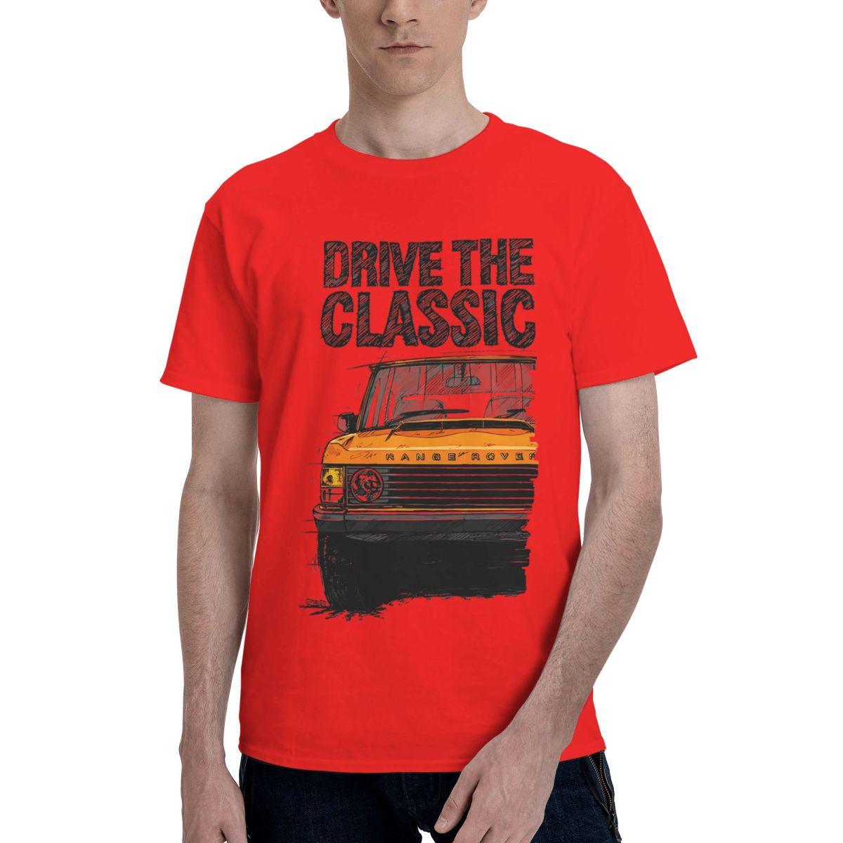 

Носите Классический Range Rover 100% Хлопок Повседневный Дышащий Удобный Кавайный Мужские Футболки Одежда Мужчины S