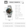 SKMEI Business Fashion Design 3Bar Waterproof Time Week Date Wristwatch Movement Quartz Watches
