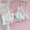 Girls Cute Bras Wireless Underwear Girls Bras Hollow Out Lingerie