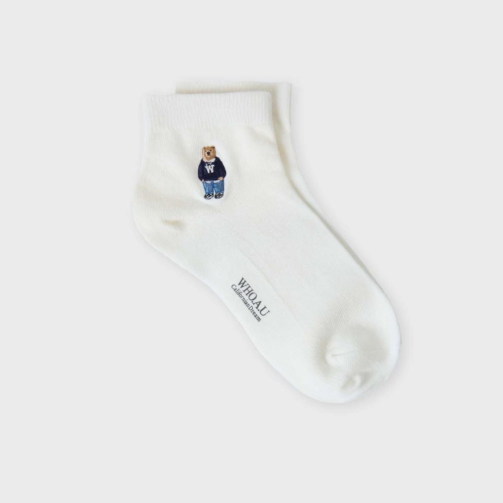 [3PACK] Steve Ankle Socks / WHAYF4912A