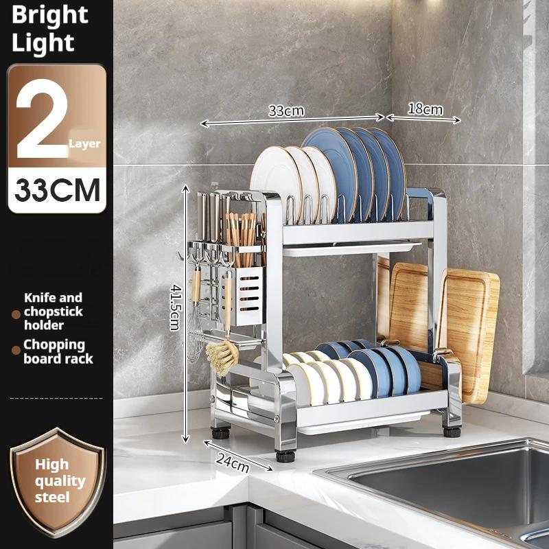 Для Многофункционального 3-уровневого ведра для посуды Сушилки для посуды на кухню Компактной сушилки Посуды T1 11670₽
