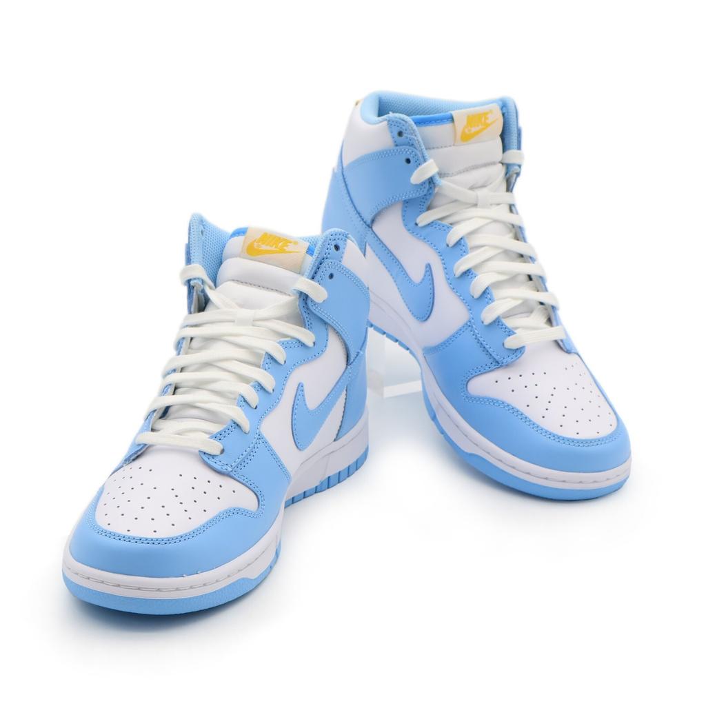 DD1399-401 Nike Dunk High Retro Homer Blue Chill White Amarillo UNC (Men's)