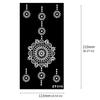 Personalized India Temporary Tattoo Ethnic Style Black Tattoo Decals Arm Foot Tattoos  Women Lady