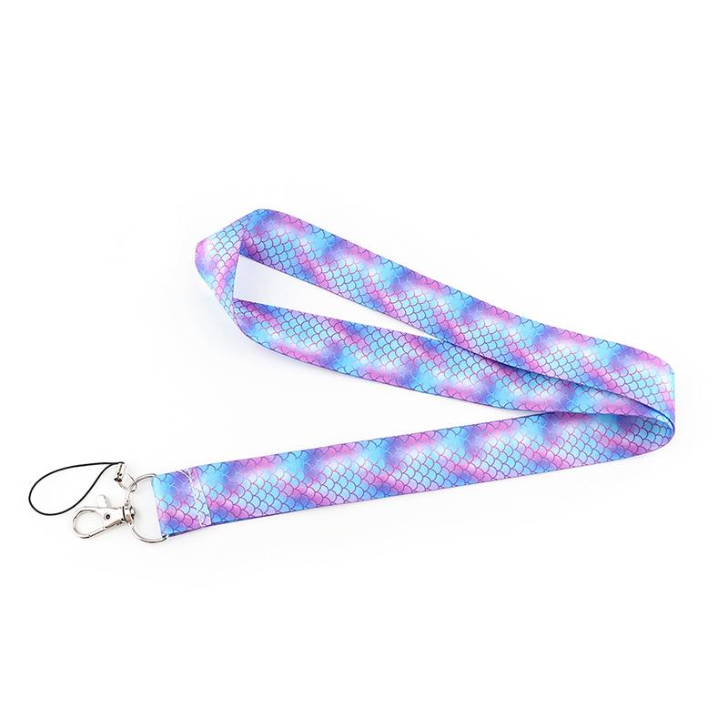 Yoga Sakura Credential Holder Little daisy Lanyard for Key Cute Neck Strap Card ID Badge Holder Key Chain Accessories Wholesale
