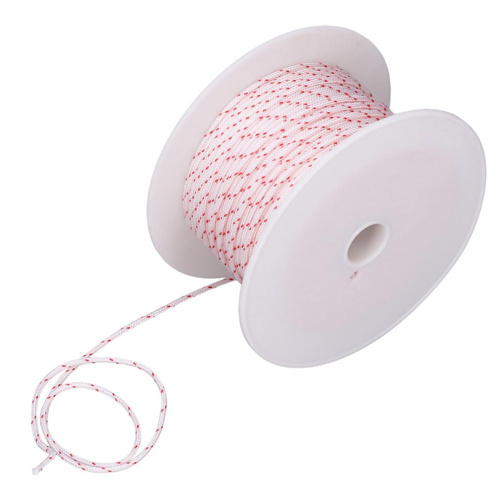 Nylon Rope Chain Saw Start Wear Resistant Strong Nylon Cutter Rope for Lawn Mower Engine3mm