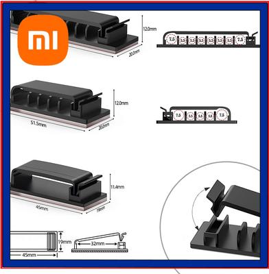 Organizador de cabos, gerenciamento de fios, suporte flexível, enrolador de cabo usb, clipes de silicone arrumados para mouse, teclado, protetor de fone de ouvido