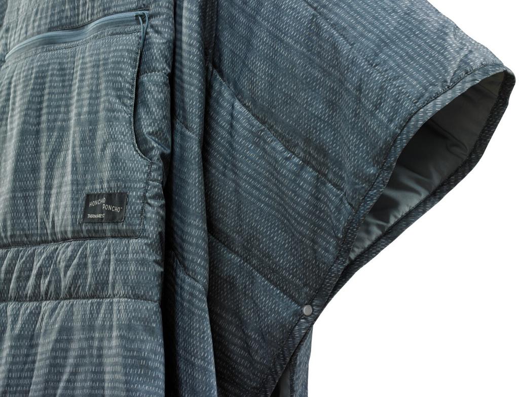 Куртка Therm-a-Rest Honcho Poncho синий тканый принт