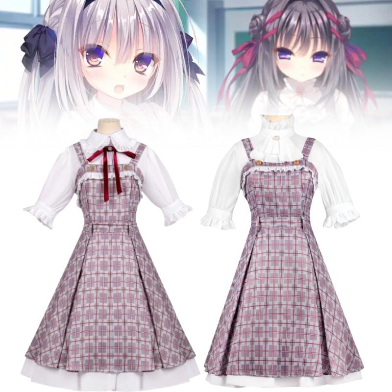 Manakashi Honjo Kanzaki Manami Cosplay Costume Dress Halloween Party Performance