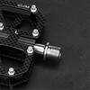 Pedal, 3 Bearing Anti Skid Mountain Bike Flat Pedal for All Terrain Riding