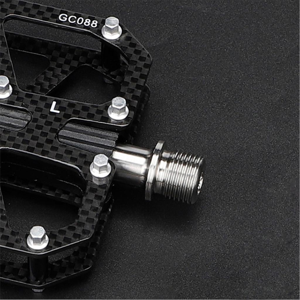 Pedal, 3 Bearing Anti Skid Mountain Bike Flat Pedal for All Terrain Riding