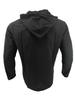 2024 Men's Solid Color Cotton-Linen Hooded Long-Sleeve T-Shirt for Spring & Summer