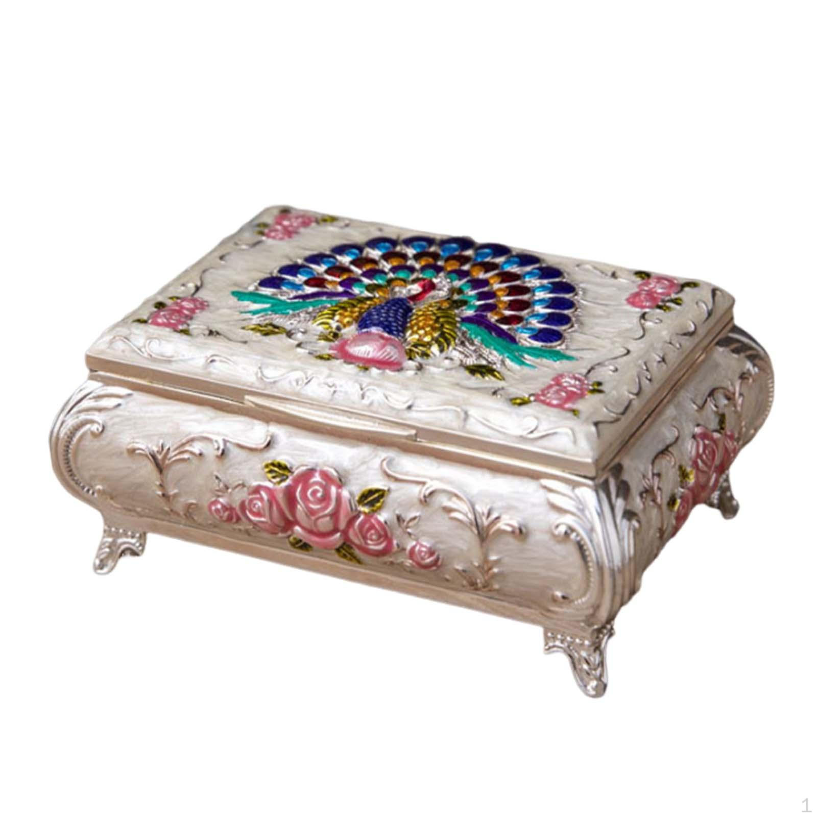 

Jewelry Storage Solution for Women - Elegant Present Pink Flower