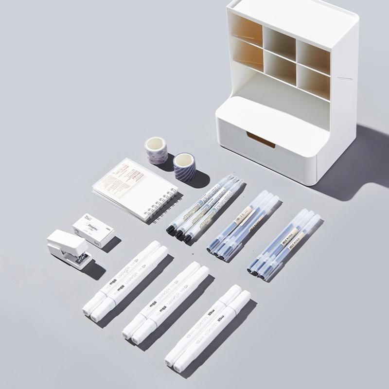 Stacking Makeup Organizer Holder for Bedroom Vanity Office Desk Organizer Holder