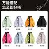 Mens Womens 3-in-1 Waterproof Windproof Hiking Jacket With Fleece Liner Outdoor Trekking Camping Winter
