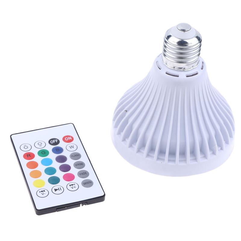 Bec Boxe Bluetooth Portabil Lumini LED Colorate RGB Cutie de Sunet Muzică Cu Telecomandă Pentru Petrecere Acasă Spectacol pe Scenă