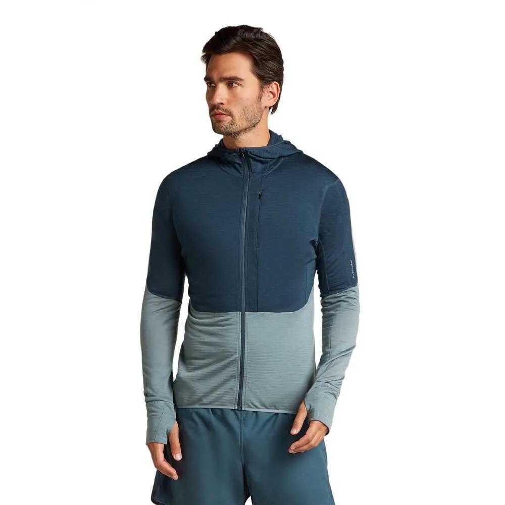 

Icebreaker Толстовка на молнии Merino 200 Realfleece Descender S