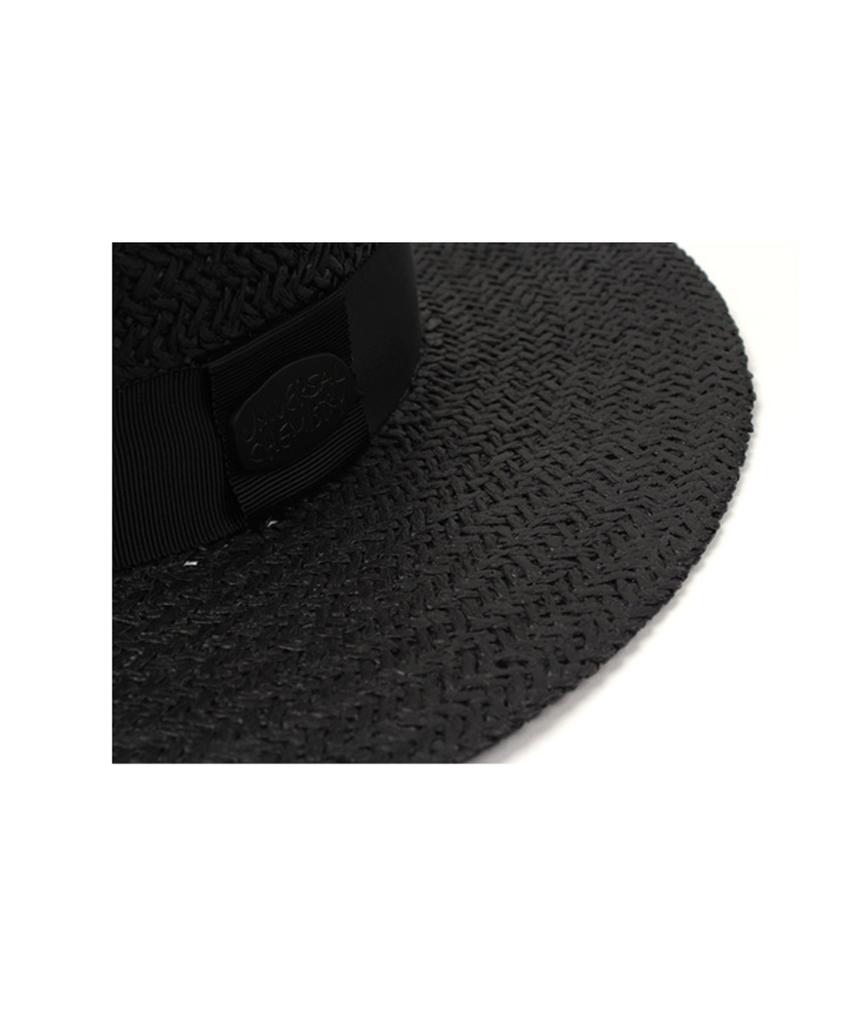 Yunibeosyeolkemiseuteuli Home Black Flat Fedora Summer Fedora