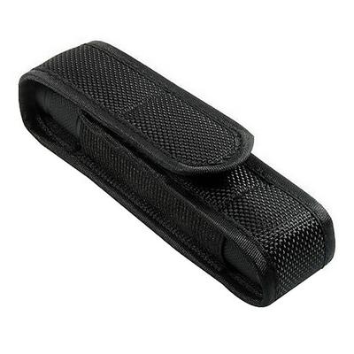 Portable Nylon Flashlight Bag Black Adjustable LED Torch Holster Flashlight Pouch Outdoor