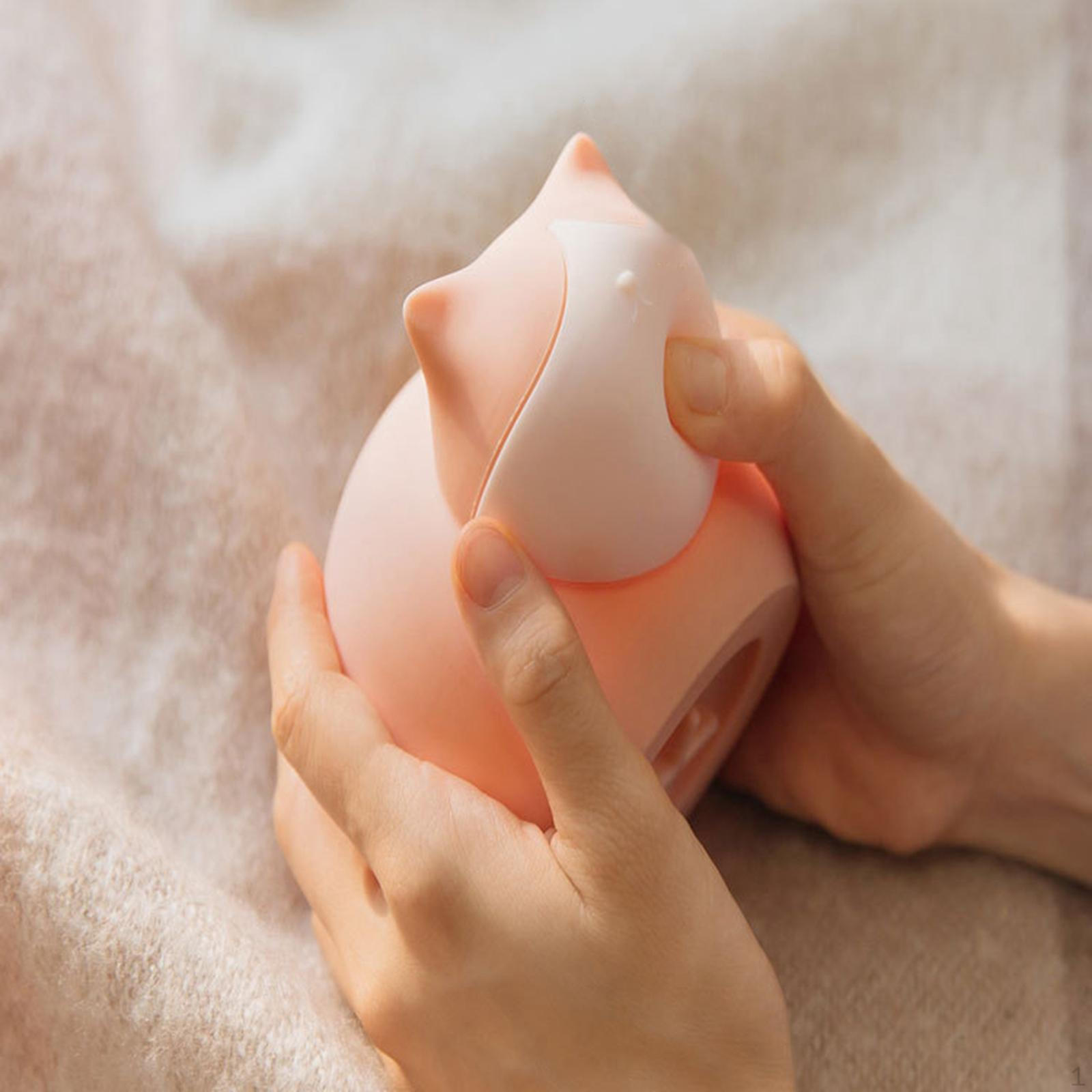 

Rubber Water Bottle /Hot Microwave for рожевий