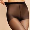 20D Black Silk Plus Size Durable Anti-Snag Women's Pantyhose - Spring/Autumn