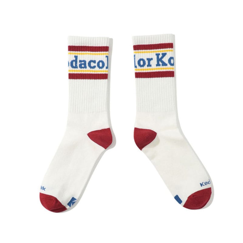 KODAK Apparel Kodacolor Crew Socks RED