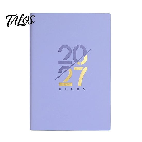 Büromaterial für die Planung 2027 Planer mit Monats- und Jahresübersicht, A5 Dickes Tintenfestes Papier Kompakter Jahreskalender Terminplaner Notizbuch, Langlebig