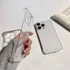 Klare rahmenlose harte PC-Hülle für iPhone 16 15 13 12 11 14 Pro MAX Schlanke stoßfeste transparente Abdeckung