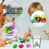 Novelty Toys for Classroom Prizes Dinosaur Advent Calendar with 24 Water Hatching Eggs Color Crack Grow Surprising Box Party Favors Dino Educational