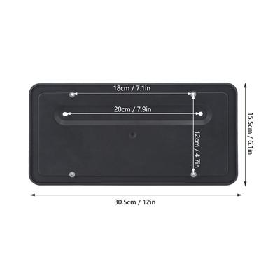 Exterieur accessoires – Kentekenplaathouders