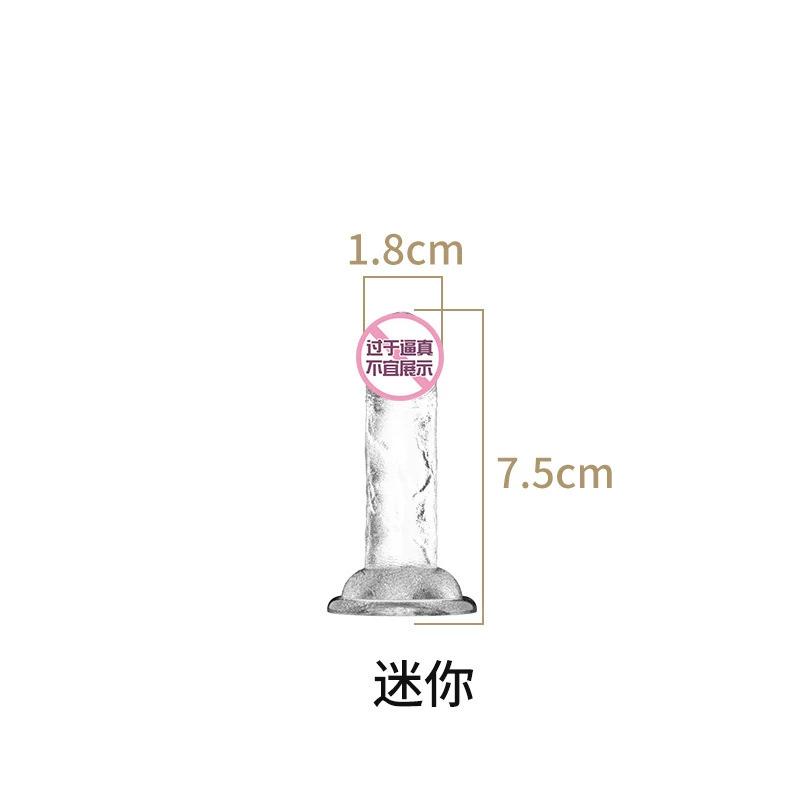 Adult Novelty Toy, Clear, Compact Size