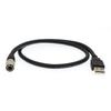 Eonvic 4-Pin Hirose Male to USB Power Cable for Zoom F4, F8, Sound Devices 688/644/633 Recorders