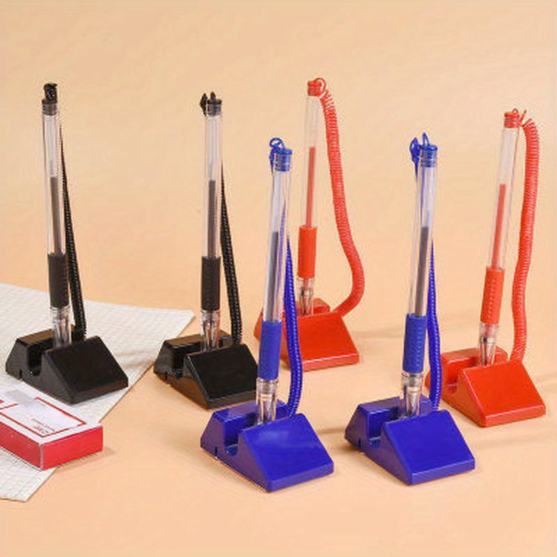 1 Pc Schreibtisch Halter Feste Gel Stift Zähler Werbung Unterschrift Stift Büro Schule Schreibwaren Tisch Gel Stift
